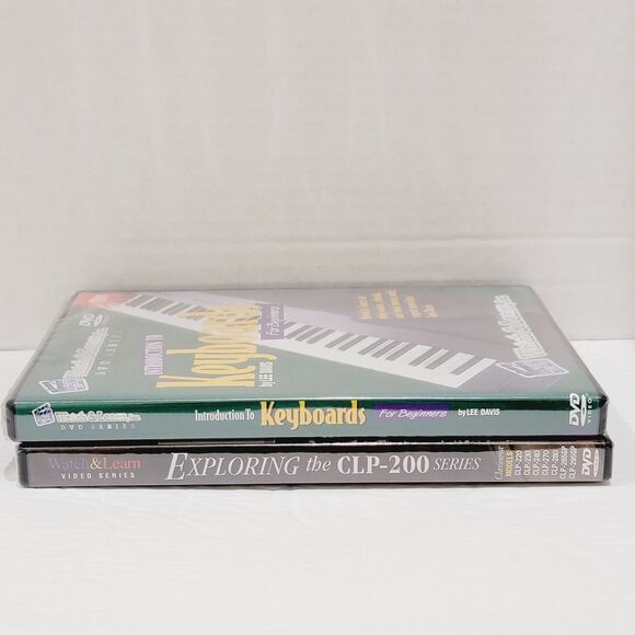 Yamaha Clavinova Exploring the CLP-200 Series & Introduction To Keyboard DVD Lot - Picture 8 of 9
